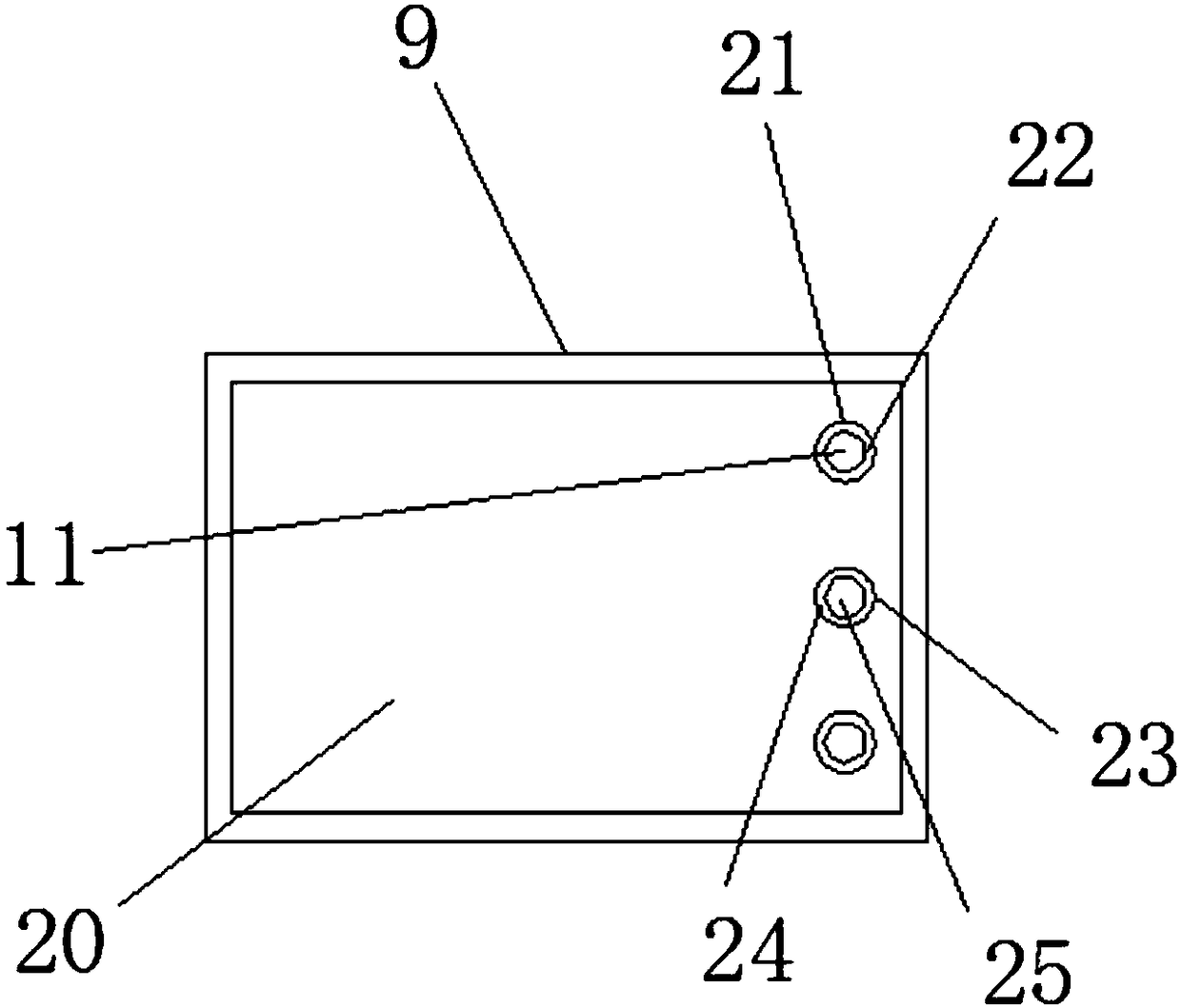 Dining table for medical patient