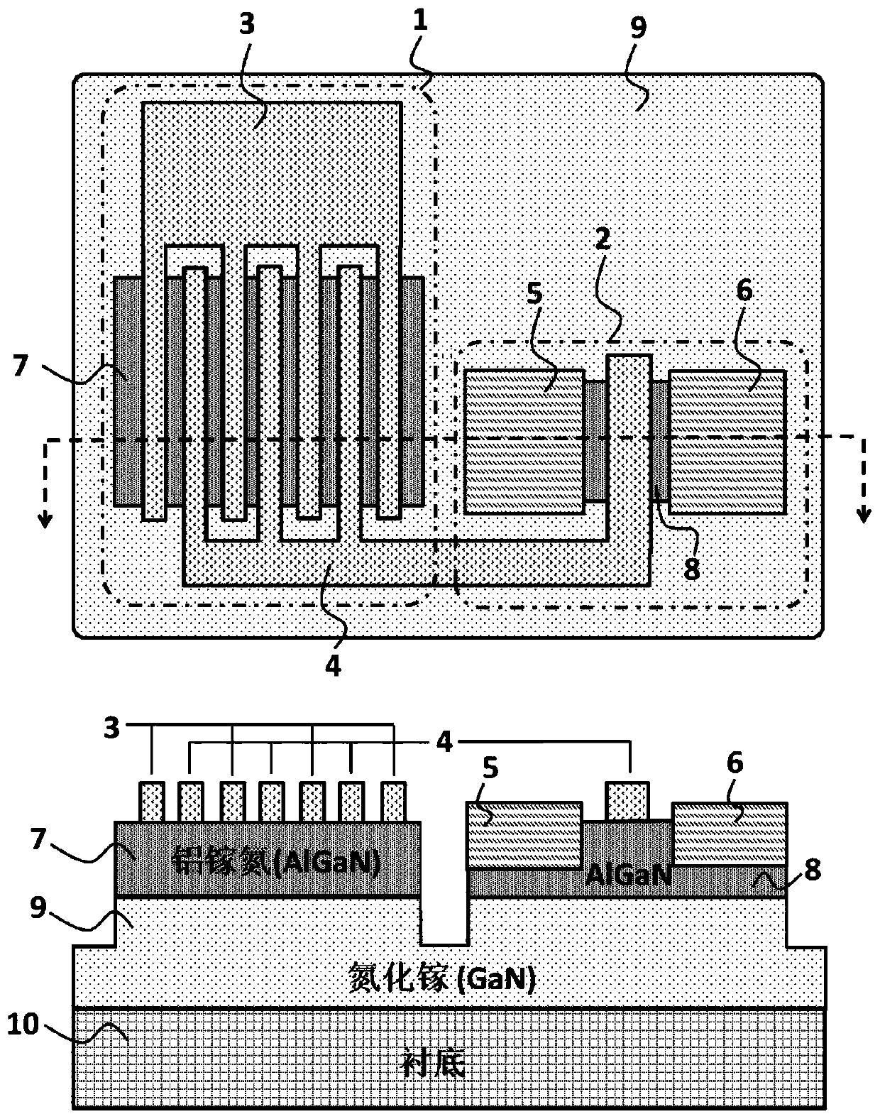 Semiconductor ultraviolet photoelectric detector