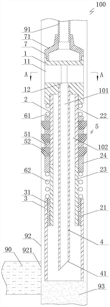 Anti-leakage compensation type reverse circulation positive sand ...