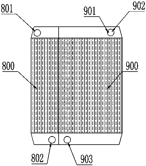 An intelligent thermal management system for automobile waste gas utilization and cooling system