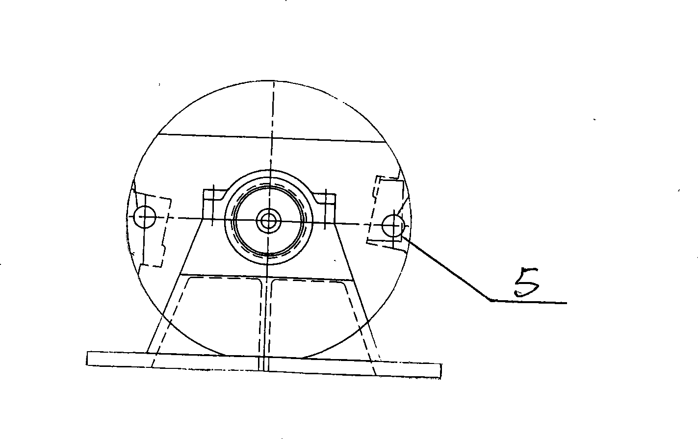 Technological method of impression cylinder borehole