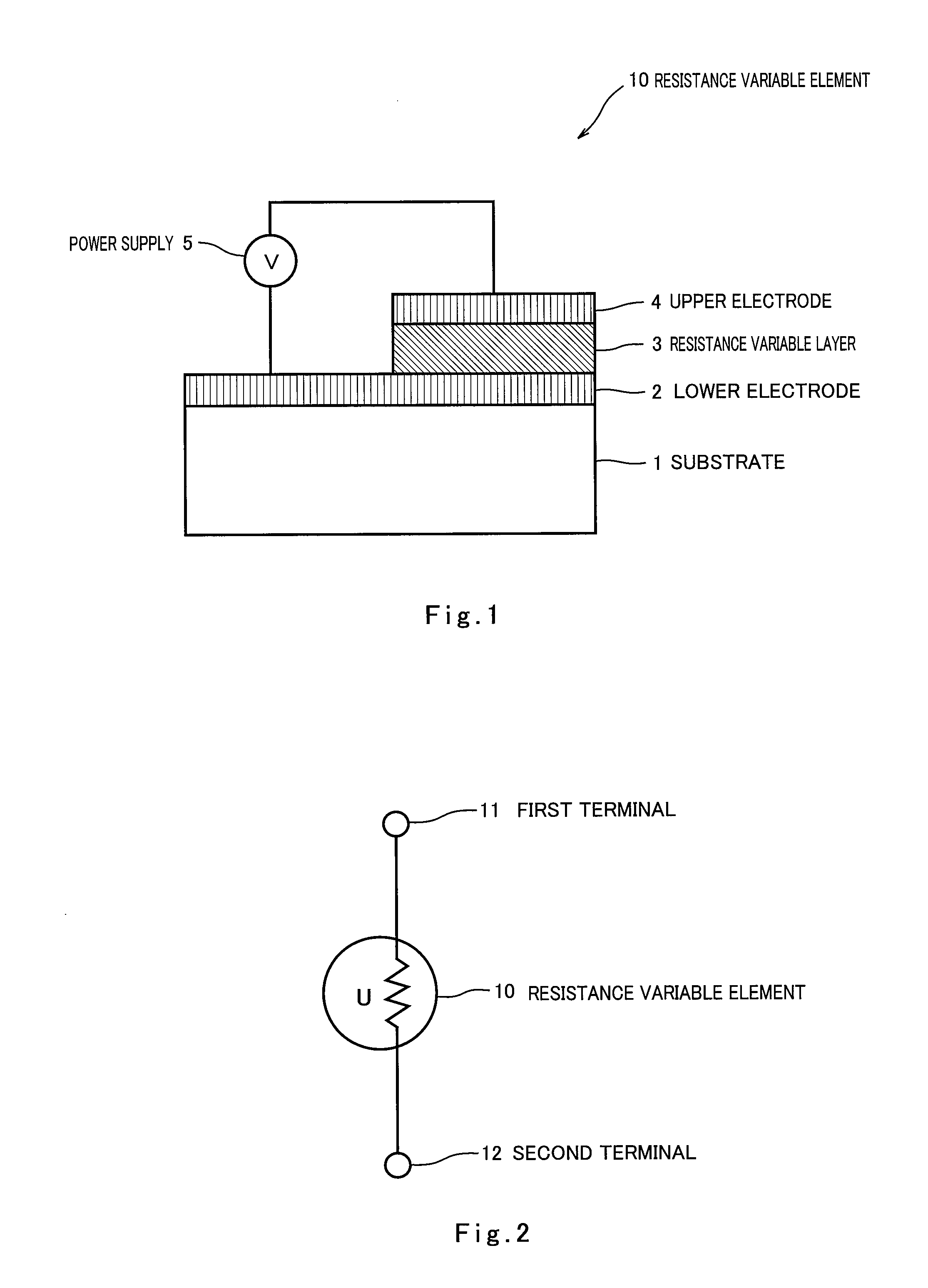 Resistance variable element and resistance variable memory apparatus