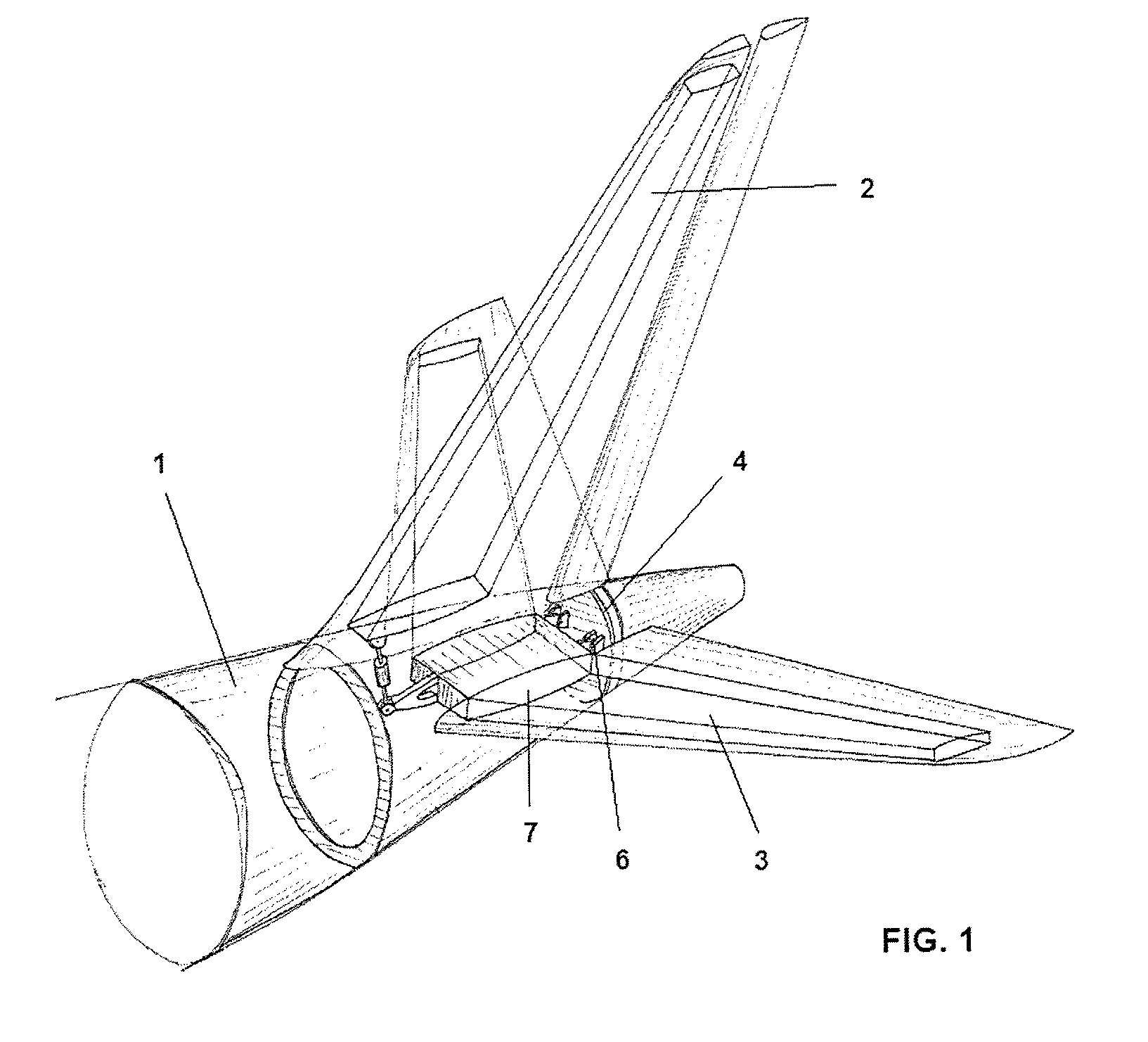 Aircraft horizontal stabilizer surface