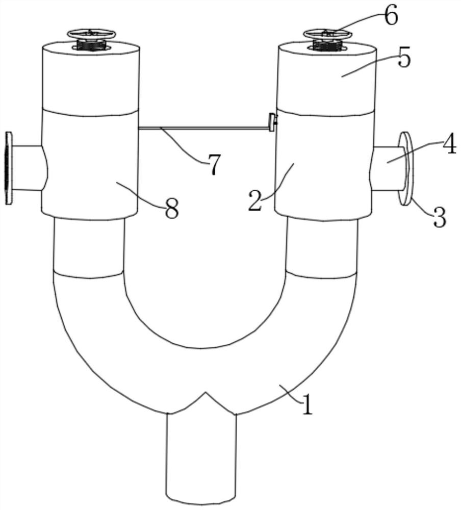 Air pressure pipeline safety valve capable of finely adjusting rated pressure