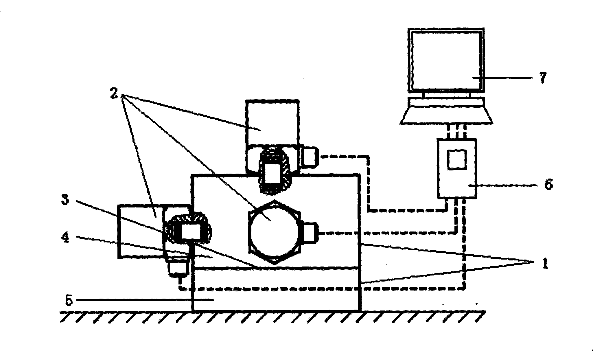 Method and apparatus for acquiring noise excitation load in railway carriage