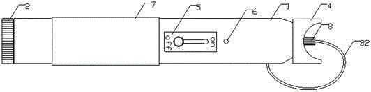 Optical fiber detection laser pen capable of changing laser colors