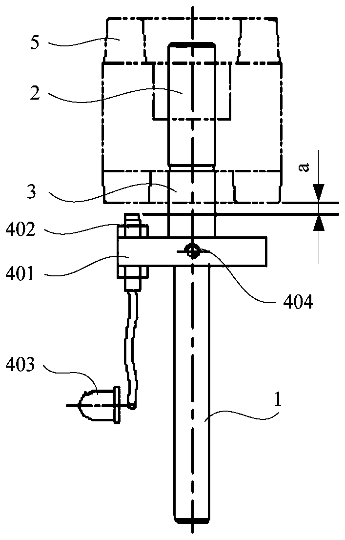 Go gauge and no-go gauge detection device, and inner hole aperture detection method