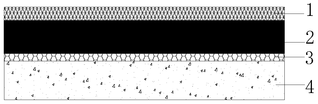 Composite anti-seepage structure of red mud tailings pond