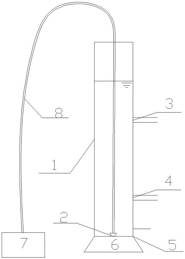 Aeration stripping system and method for dealing with sudden odor-causing substance pollution in drinking water