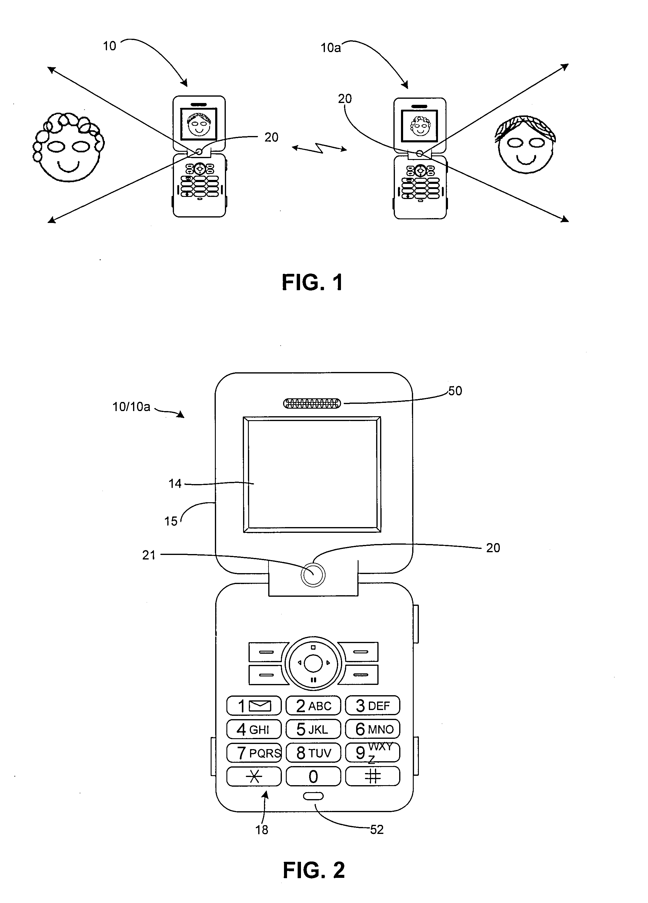 System and method for video telephony by converting facial motion to text