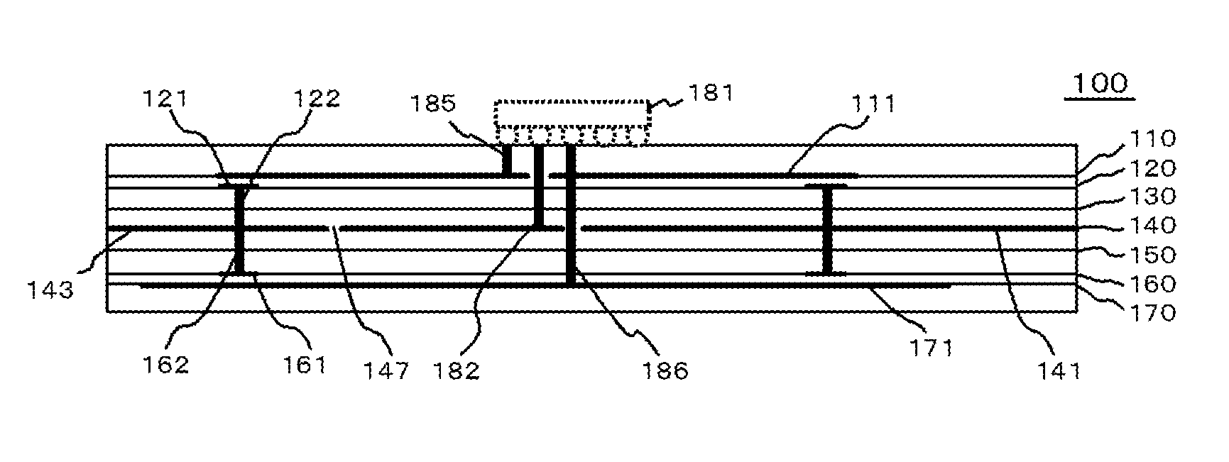 Circuit board, electronic apparatus, and noise blocking method