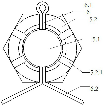 Auxiliary tool for quick installation of cotter pins and method for quick installation of cotter pins