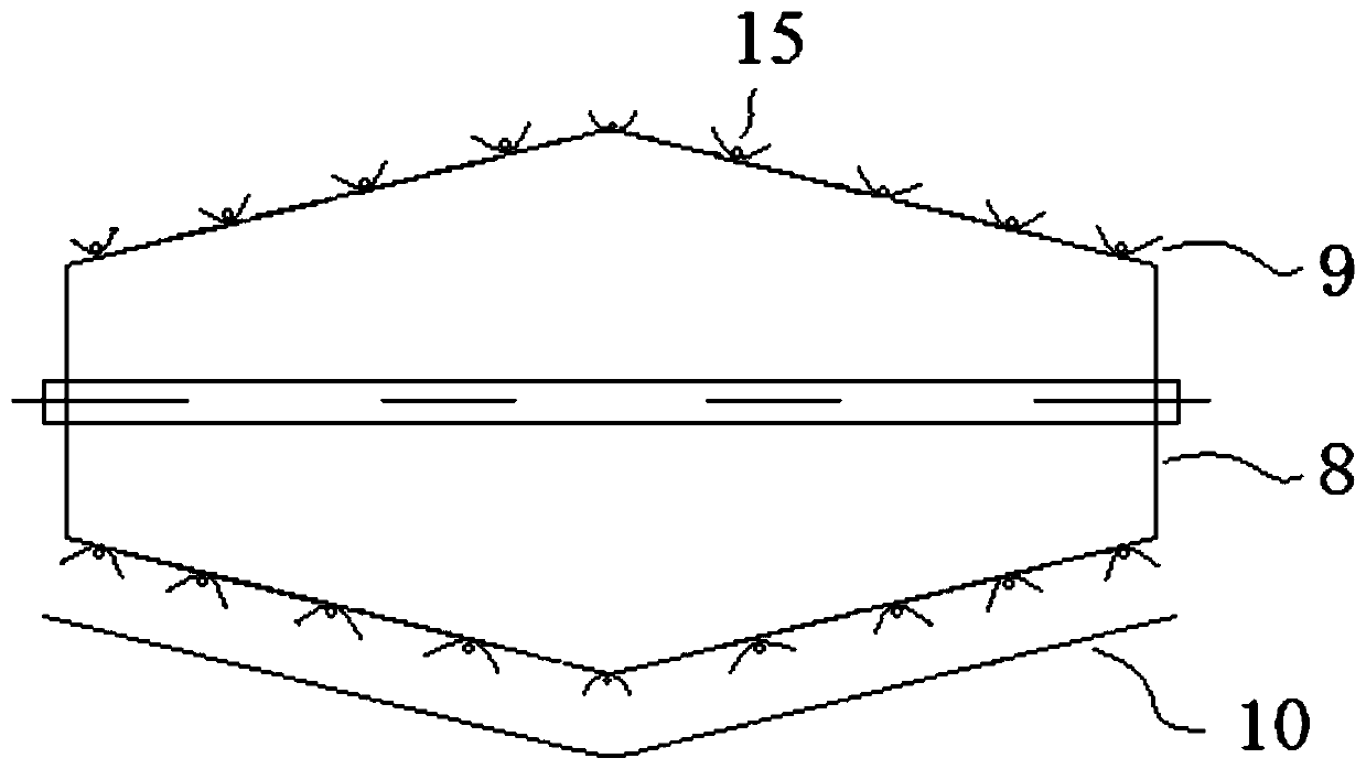 A ground oil sludge dry granulation equipment