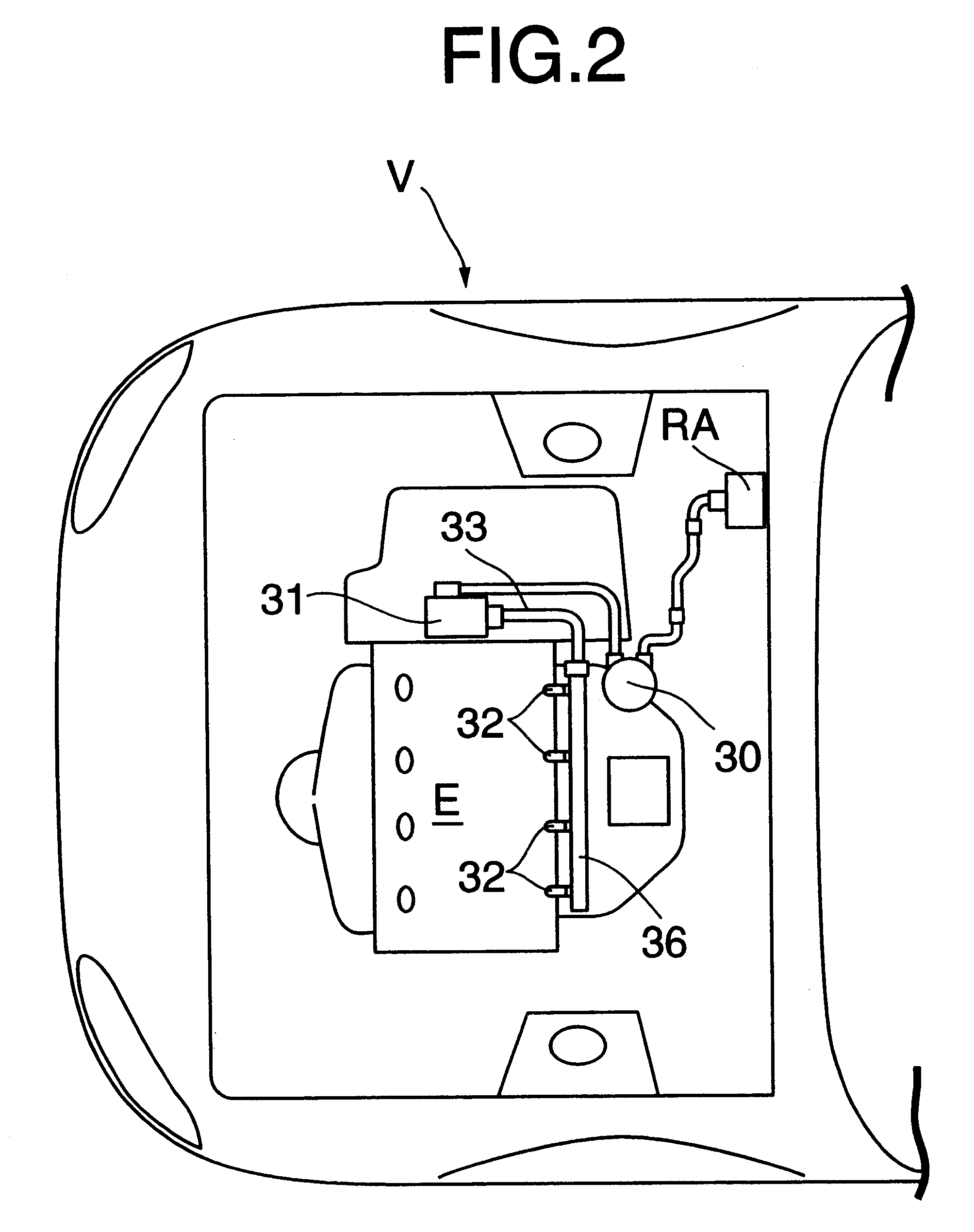 Vehicle gaseous fuel supply system