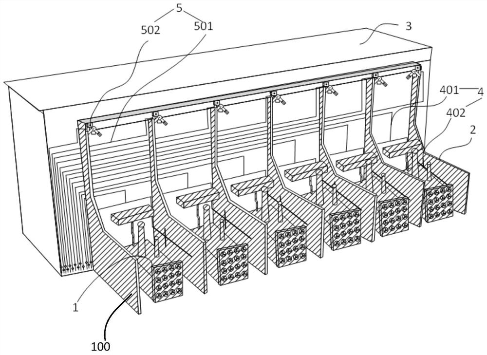 Fire extinguishing system and fire extinguishing method applicable to UHV converter station and UHV converter station