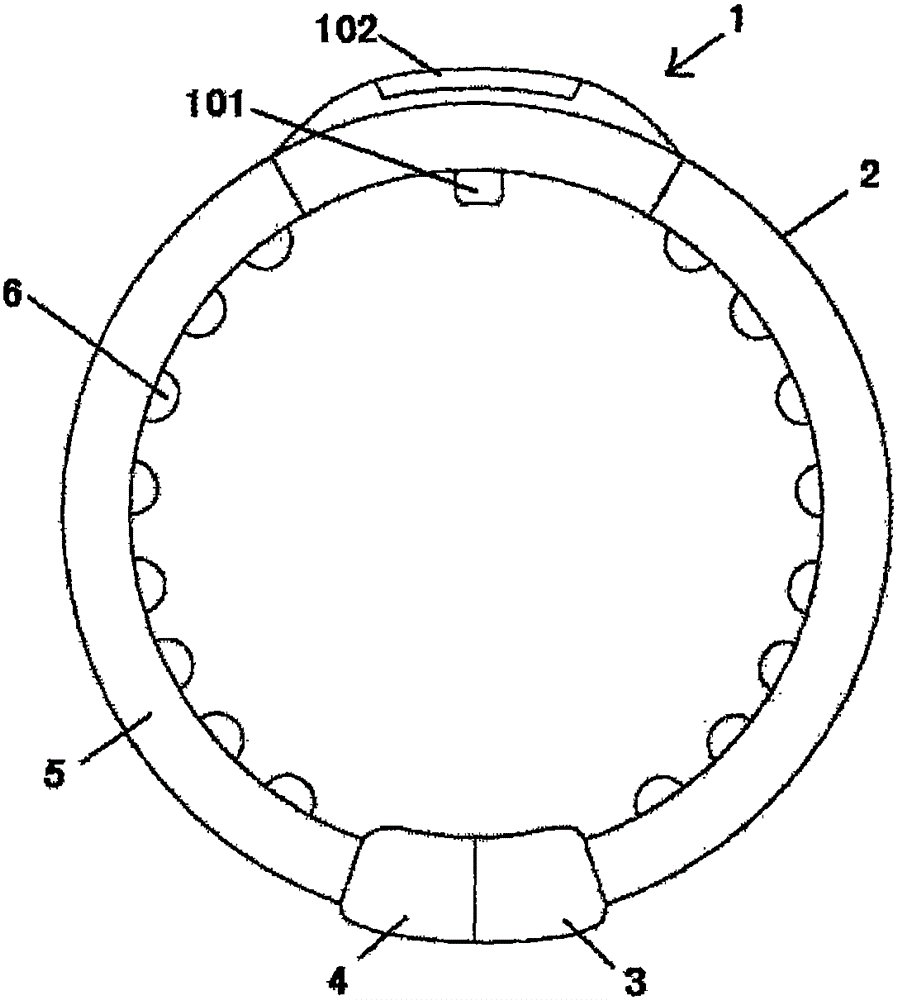 Massage wristband provided with temperature measuring apparatus