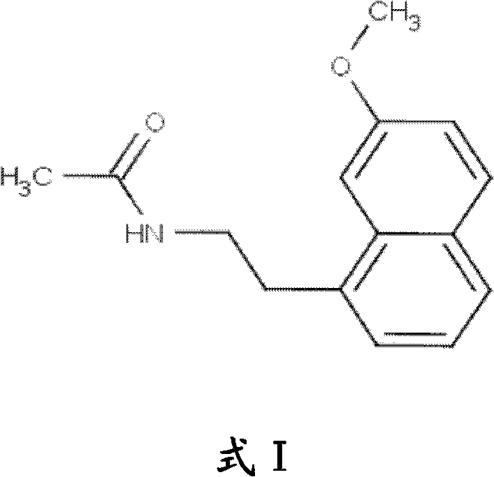 Agomelatine covered pellet and drug composition capable of being dispersed in mouth