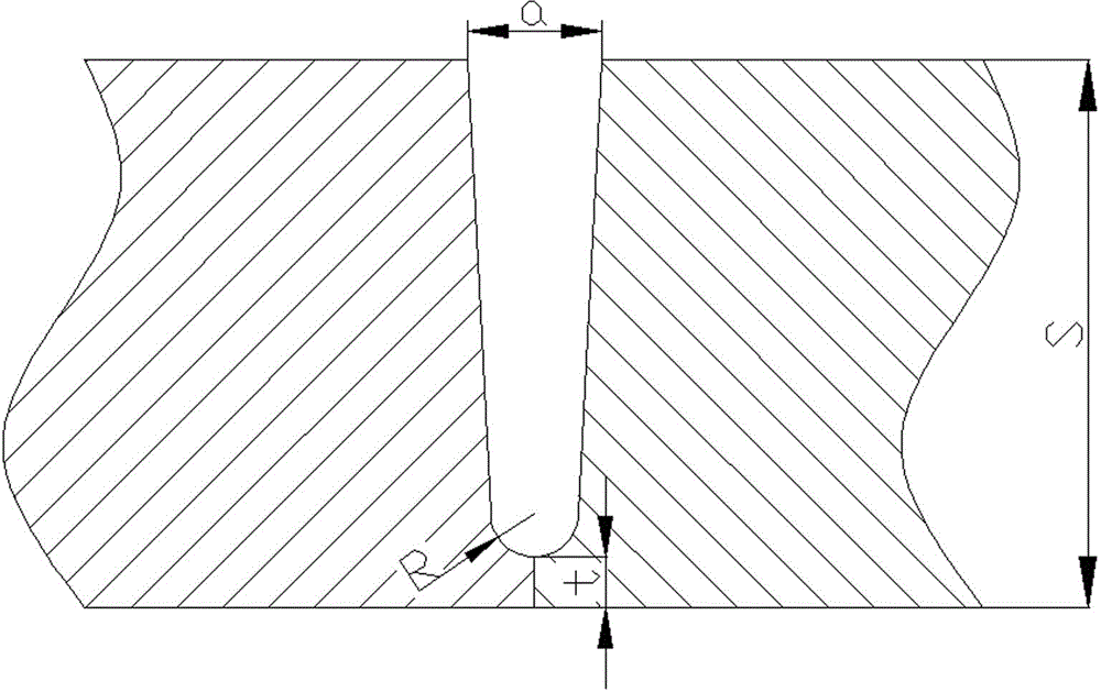 Thick-plate narrow-gap laser scanning filler wire welding method