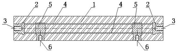 Handrail of buffer guardrail