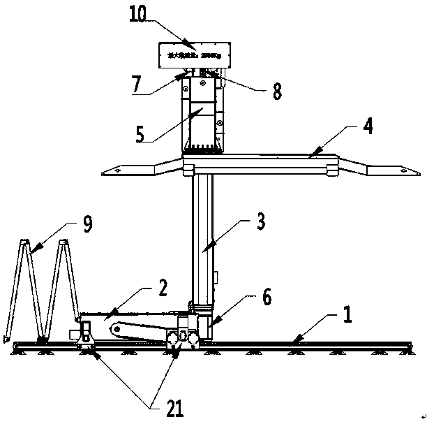 Rotary parking equipment assembly