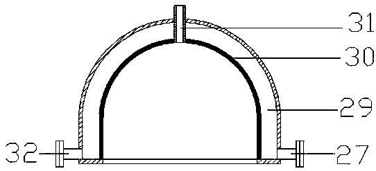 Head cooling device for emergency nursing