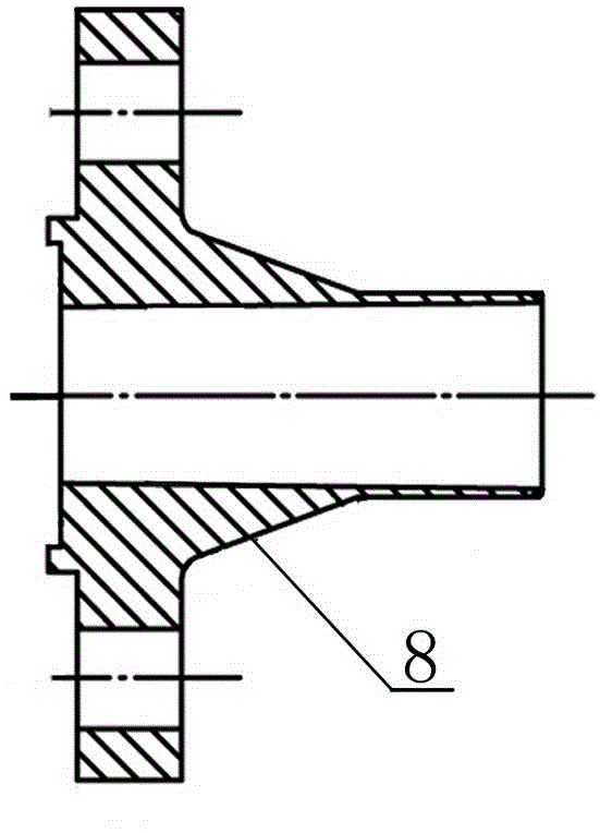 Multi-layer composite wear-resistant decompression pipe and preparation method thereof