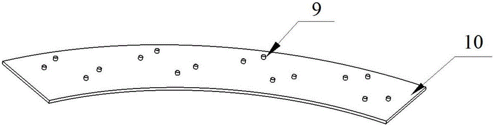 Assembly and welding process of single upper ring type large-scale split seat ring with base plate