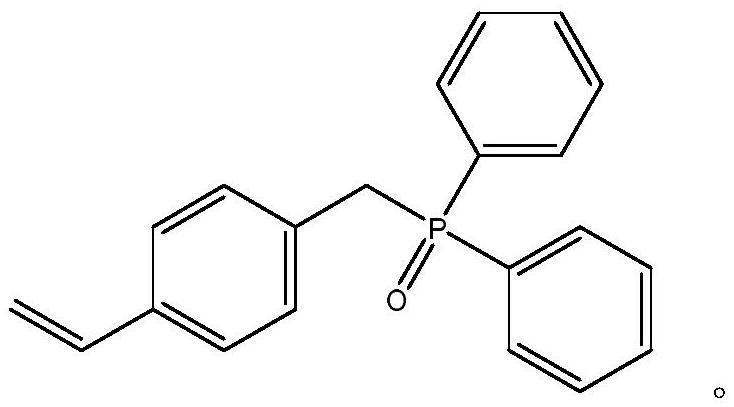 Phosphorus-containing vinyl benzene polyphenyl ether and resin composition and application thereof