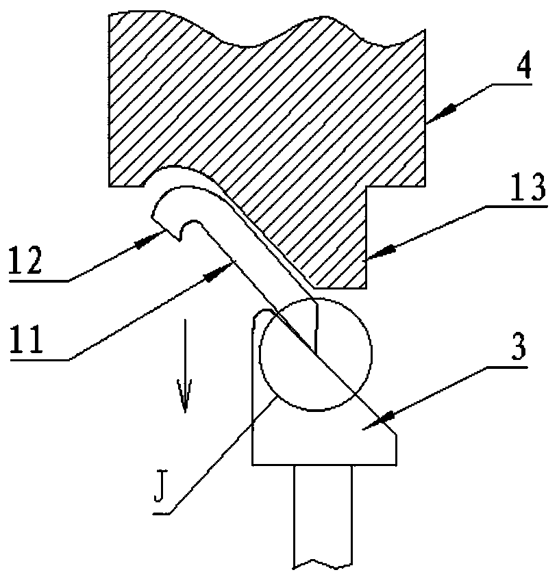 Anti-icing, anti-adhesion and anti-oxidation relay with inclined surface