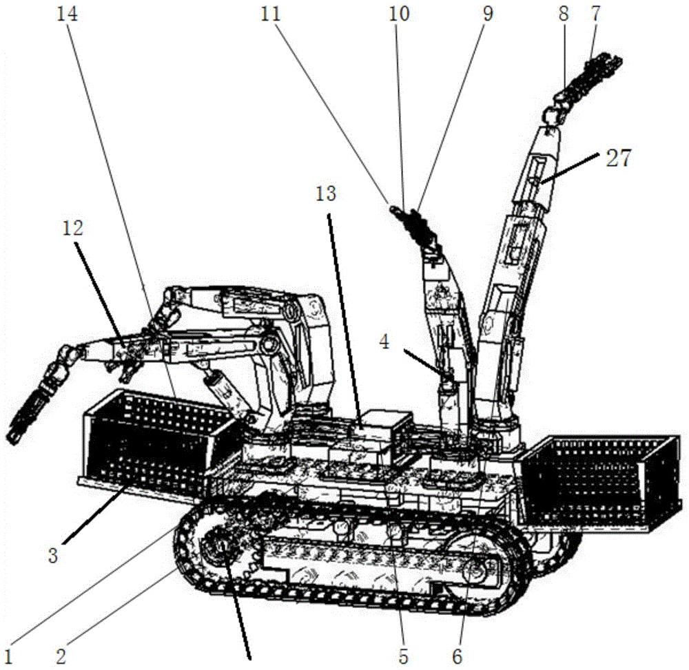 Vegetable and fruit picking robot and control method thereof