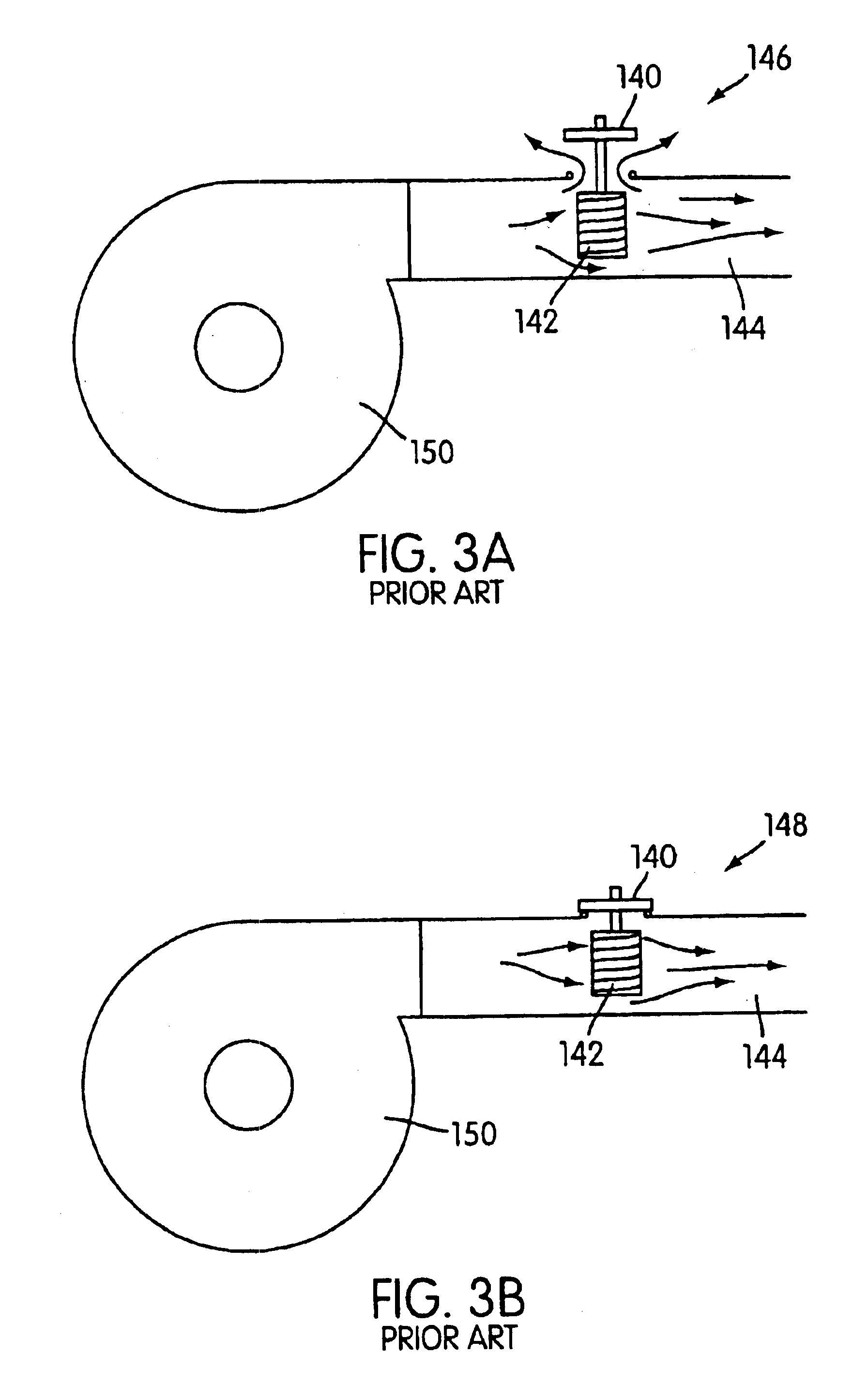 Flow diverter for controlling the pressure and flow rate in a CPAP device
