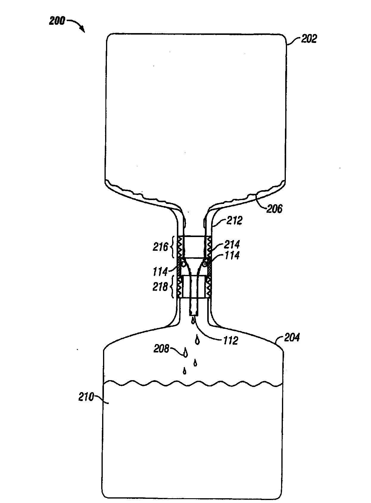 Liquid dispenser adapter