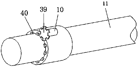 A continuous monitoring device for hydraulic reservoir dam surface deformation