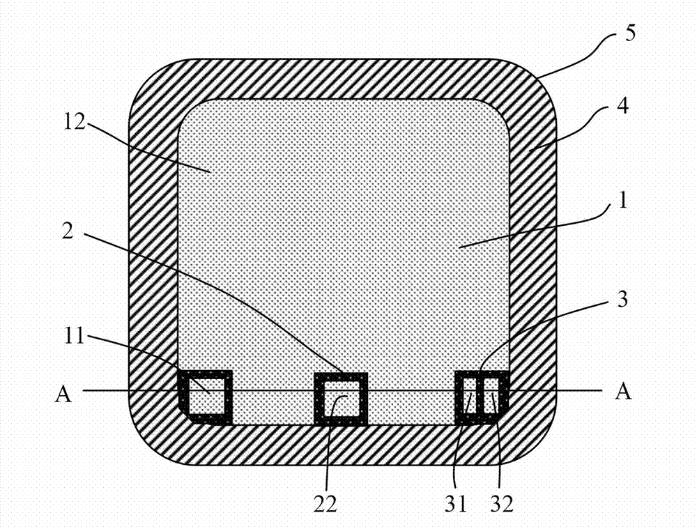 IGBT (insulated gate bipolar transistor) chip integrating temperature and current sensing function