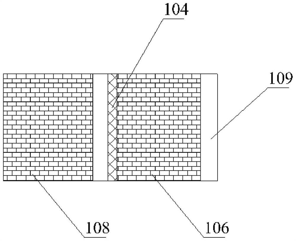 Purification treatment device for oily sewage