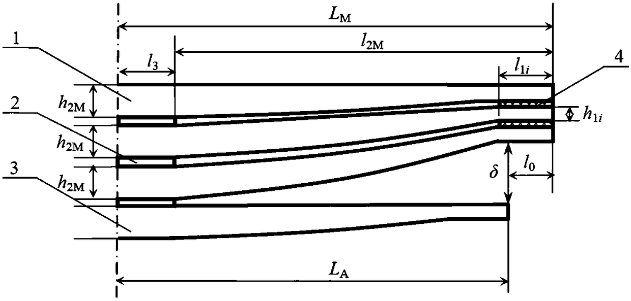 Design Method of Auxiliary Spring Stiffness of End-contact Few Parabolic Primary and Auxiliary Springs