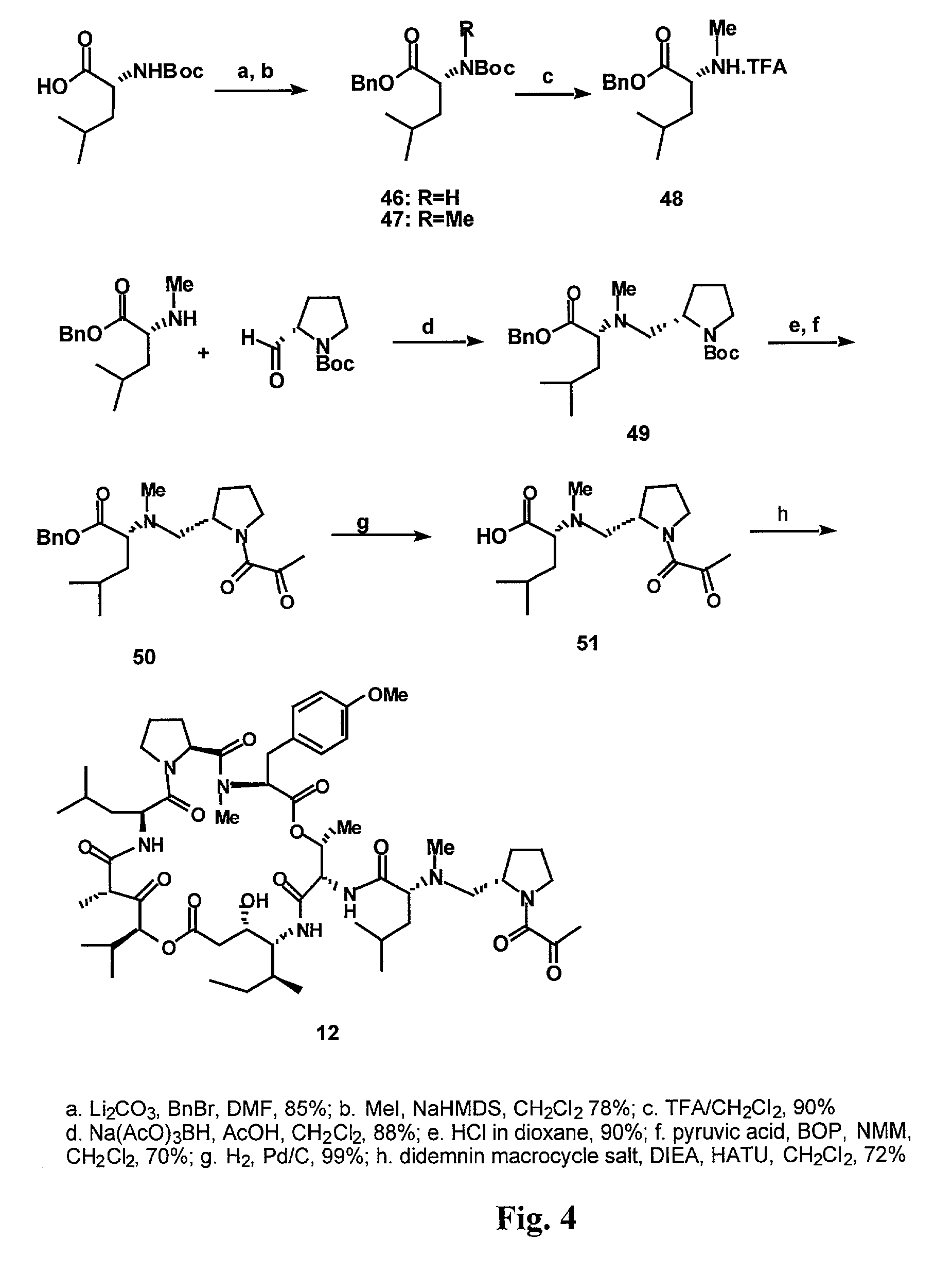 Deoxo-proline-containing tamandarin and didemnin analogs, dehydro-proline-containing tamandarin and didemnin analogs, and methods of making and using them