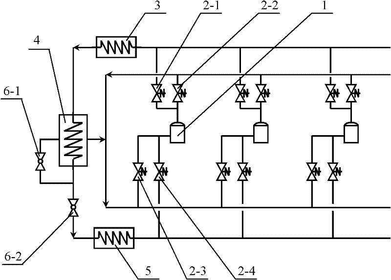 Two-stage compression refrigerating system