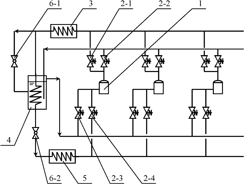 Two-stage compression refrigerating system