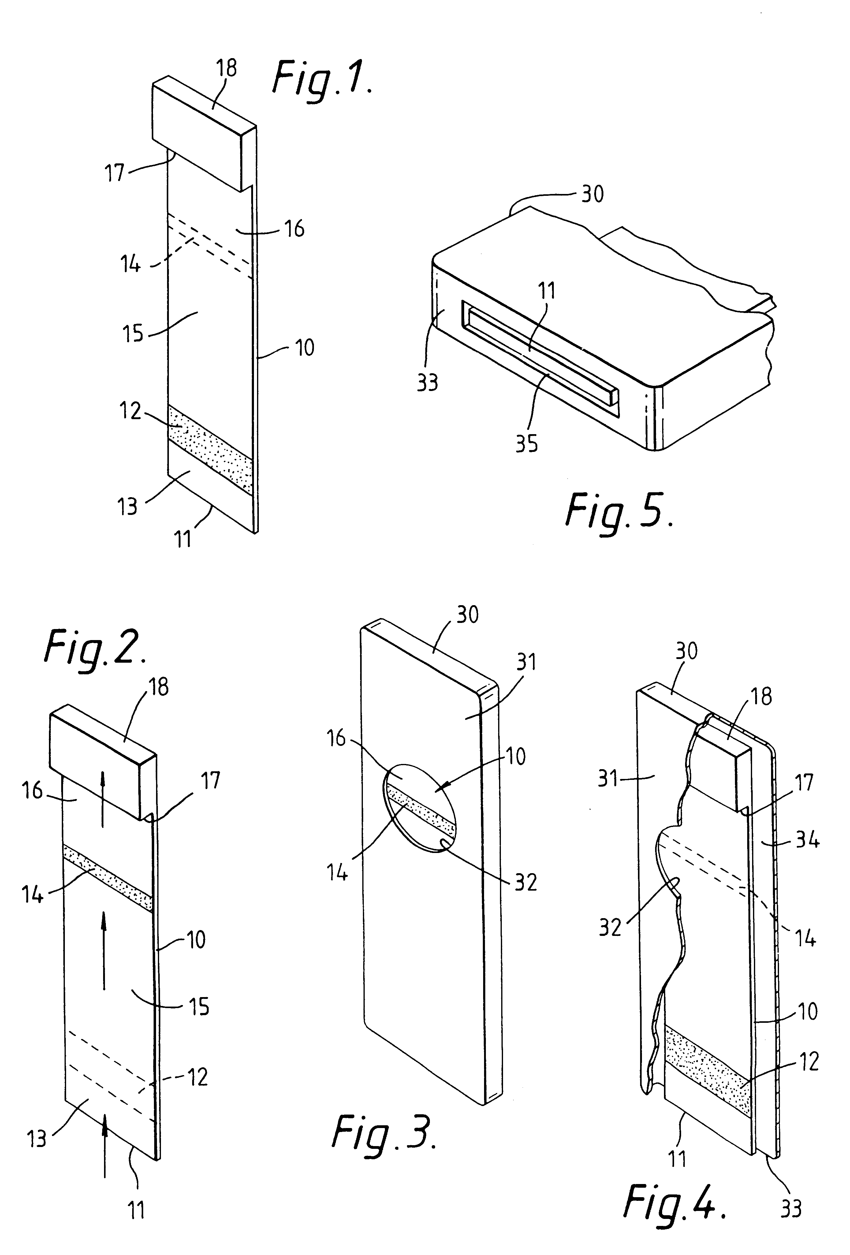 Capillary immunoassay and device therefor comprising mobilizable particulate labelled reagents