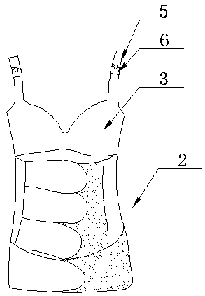 Integrated corset and breast-feeding bra