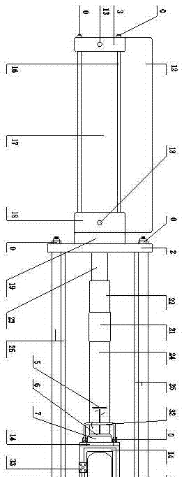 Cylinder-type magnesium-alloy automatic purifying quantifying device