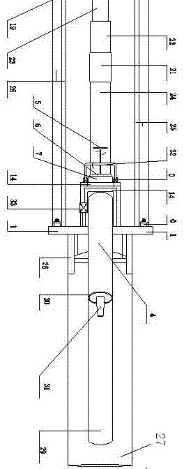 Cylinder-type magnesium-alloy automatic purifying quantifying device