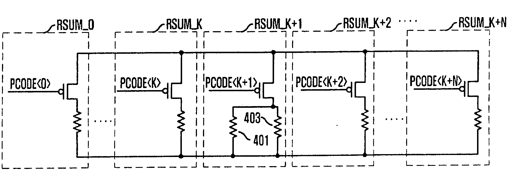 Parallel resistor circuit, on-die termination device having the same, and semiconductor memory device having the on-die termination device