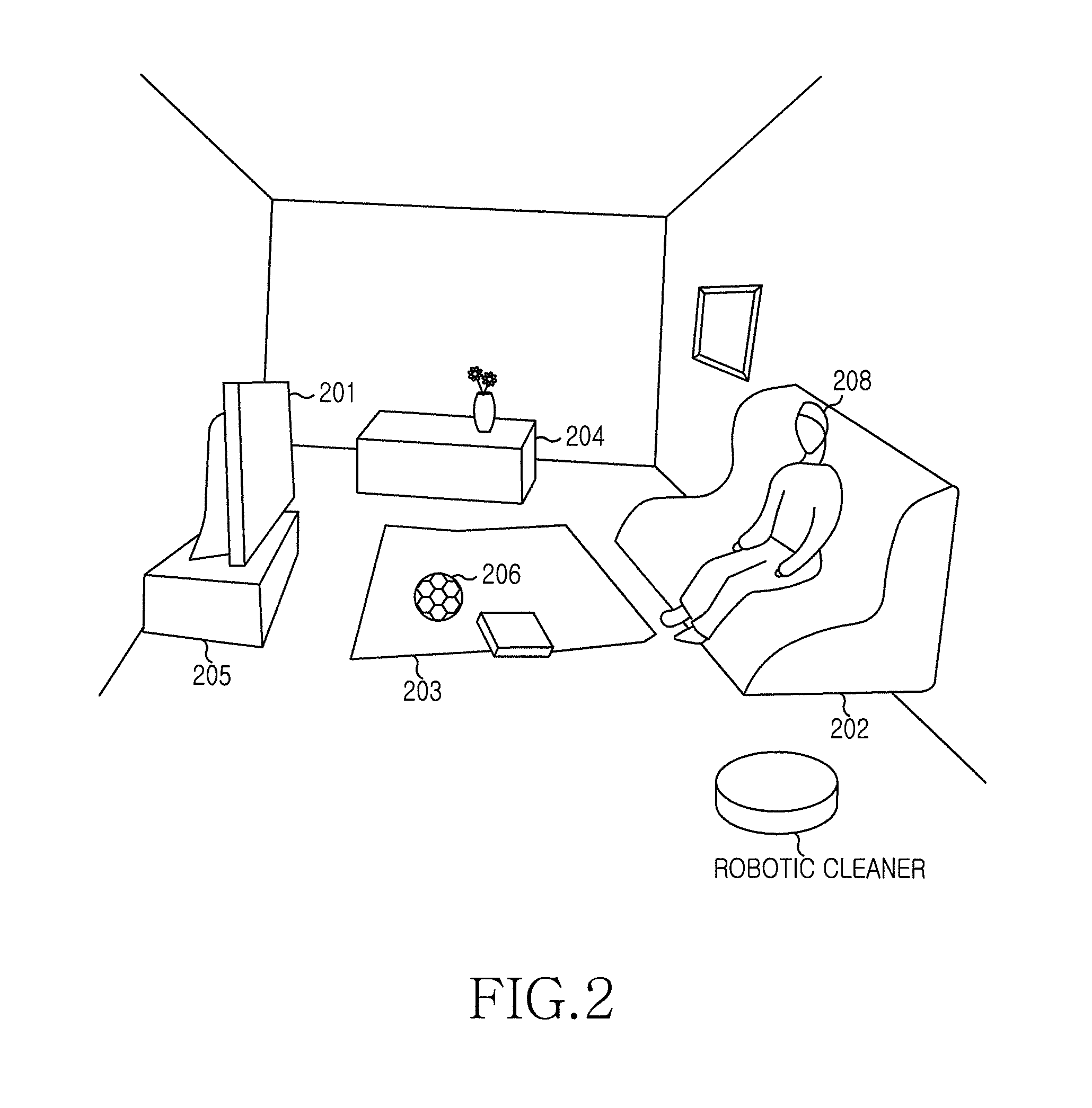 Apparatus and method for controlling cleaning in robotic cleaner