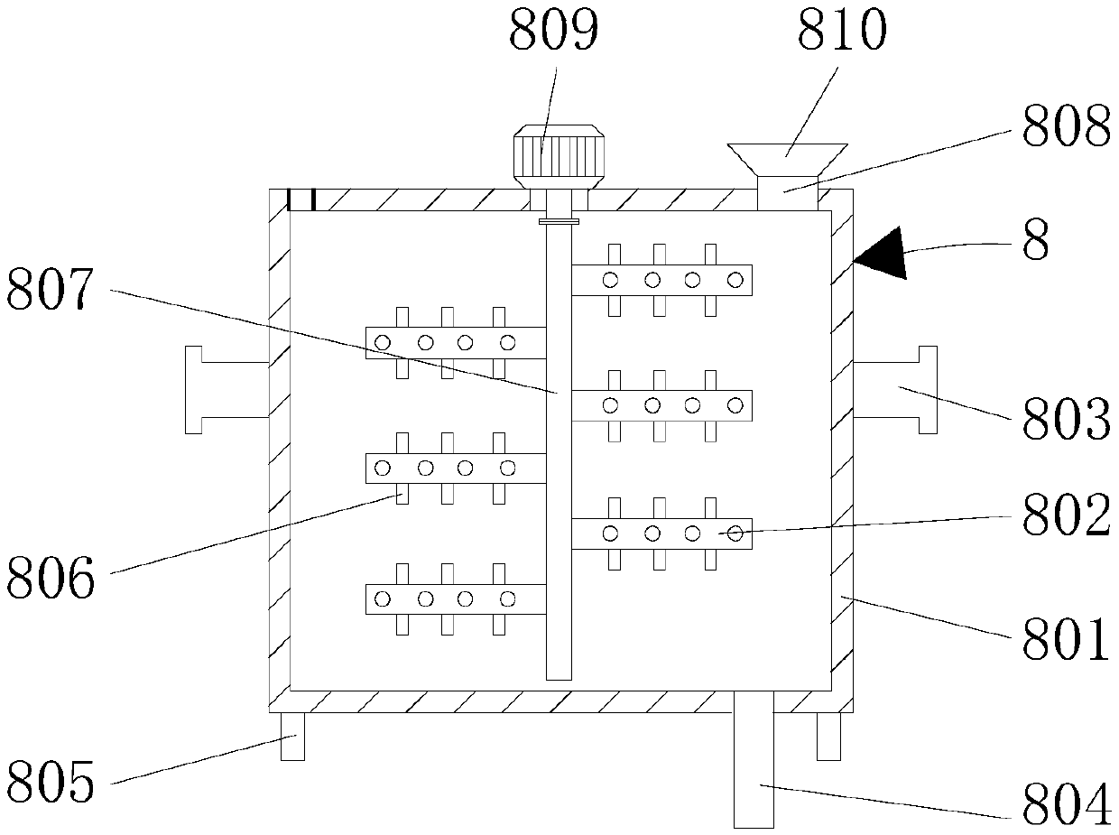 Stirring box for aqueous coating production