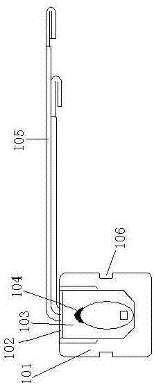 A built-in water separation power failure thermostat, temperature control method and water separation power failure sensor