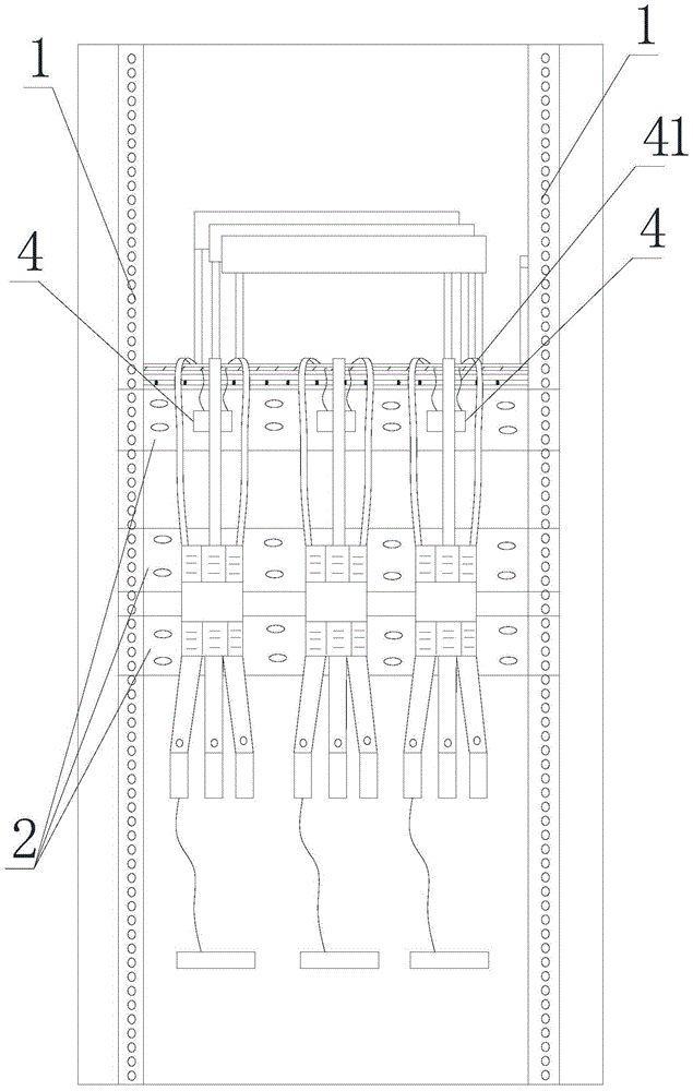 A power distribution cabinet