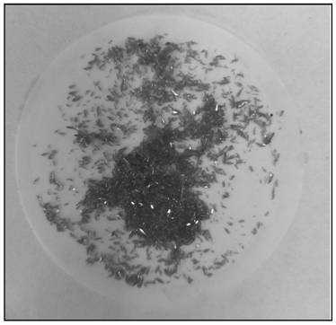 A preparation method of metal-organic complex materials for malachite green enrichment and sensing