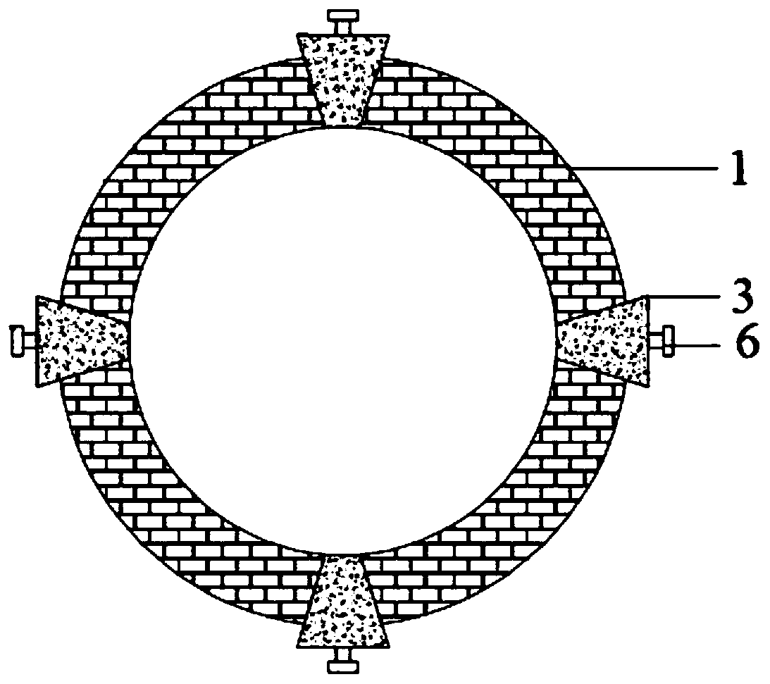 Steel ladle side-blowing powder-spraying molten steel refining device and method